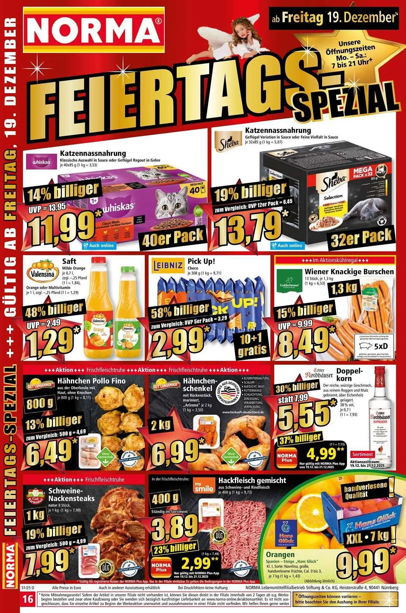 Norma Prospekt von 15. Dezember bis 21. Dezember 2025 - Prospekt seite 22