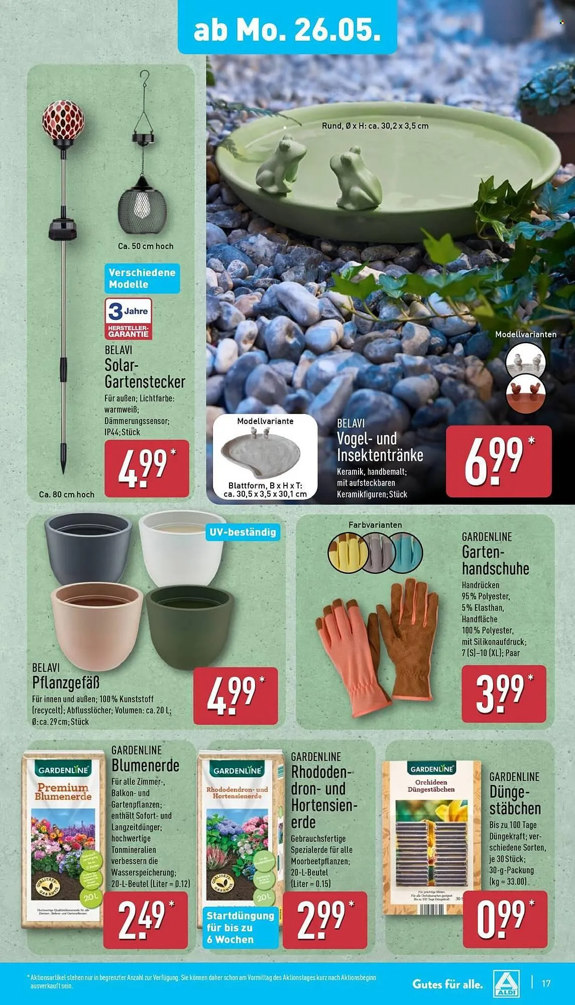 Aldi Nord Prospekt von 26. Mai bis 31. Mai 2025 - Prospekt seite 17