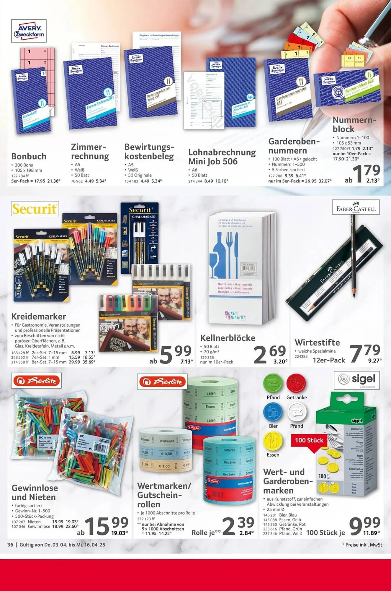 Selgros Prospekt von 3. April bis 16. April 2025 - Prospekt seite 36