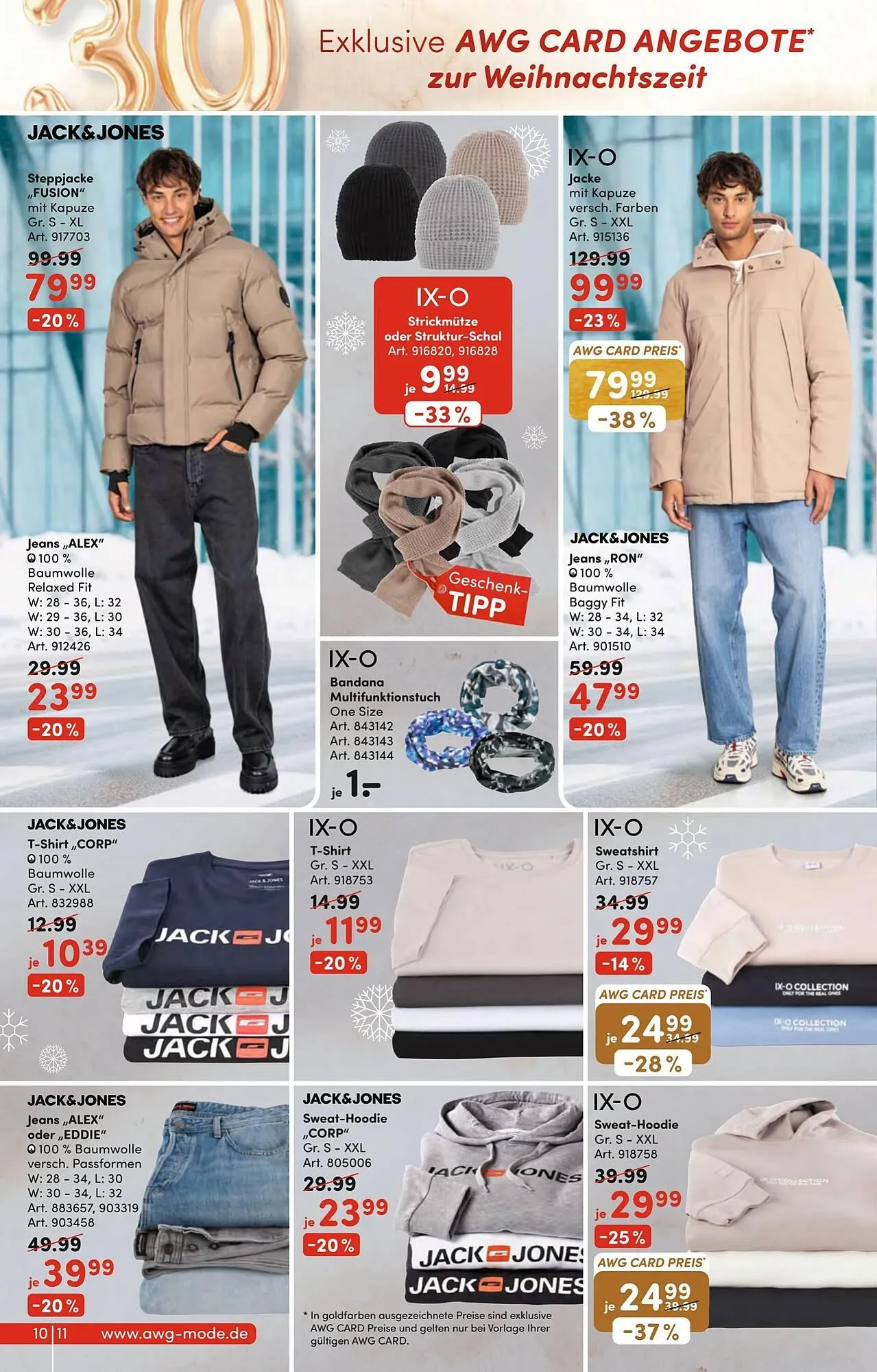 AWG Mode Prospekt von 13. Dezember bis 28. Dezember 2025 - Prospekt seite 10