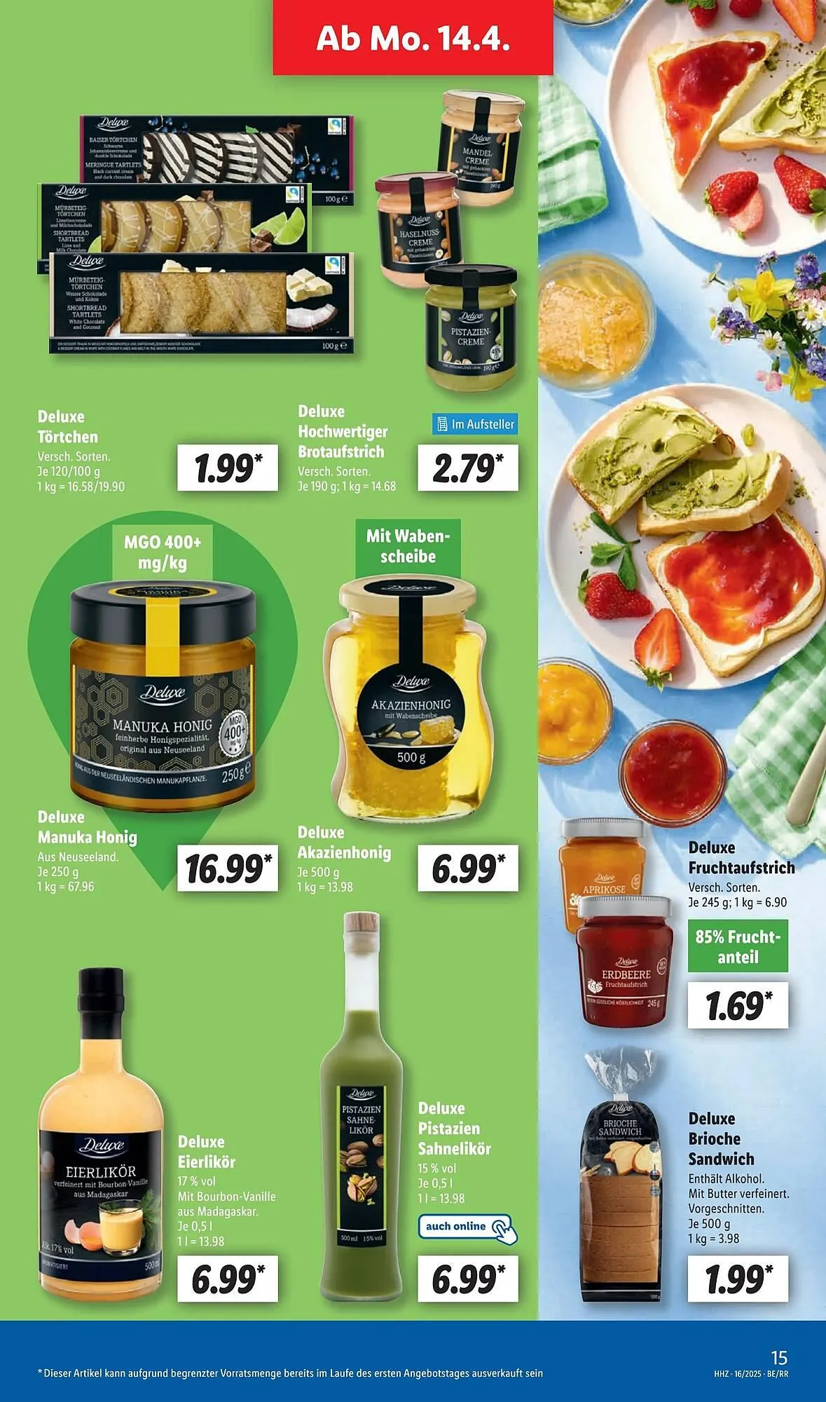 Lidl Prospekt von 14. April bis 20. April 2025 - Prospekt seite 21