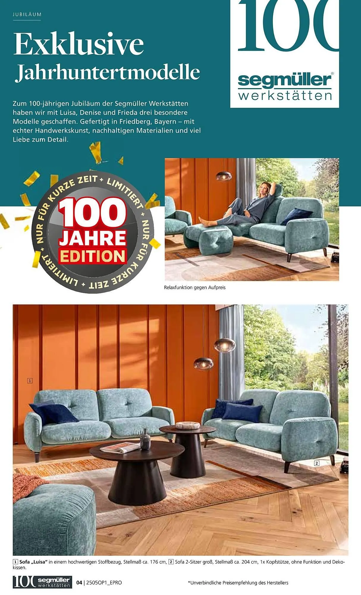 Segmüller Prospekt von 24. Mai bis 31. August 2025 - Prospekt seite 4