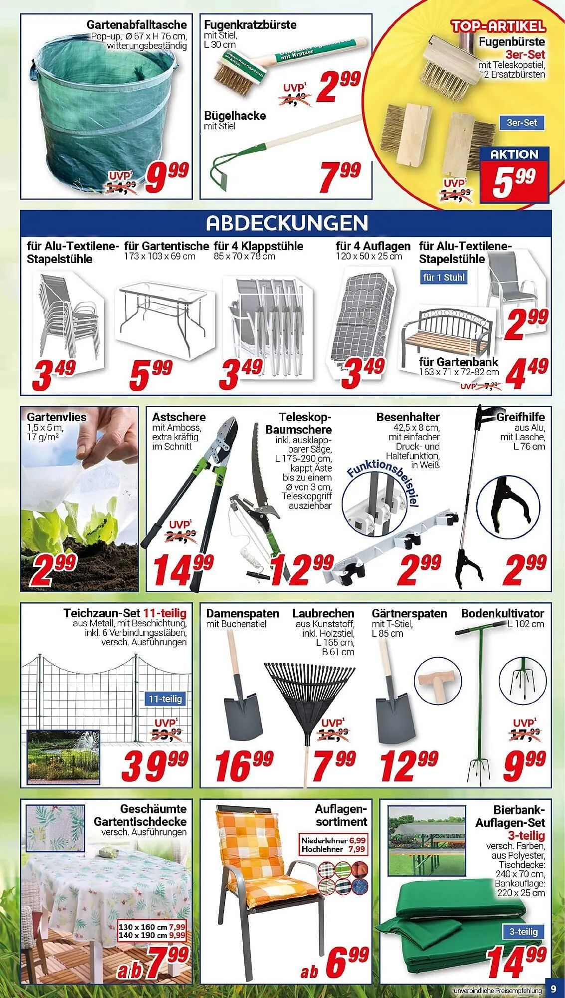 CENTERSHOP Prospekt von 9. März bis 14. März 2026 - Prospekt seite 9