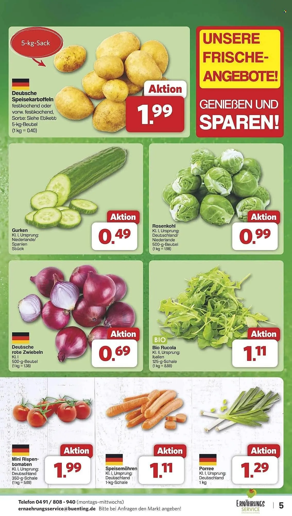 Famila Nord Ost Prospekt von 6. Oktober bis 11. Oktober 2025 - Prospekt seite 5