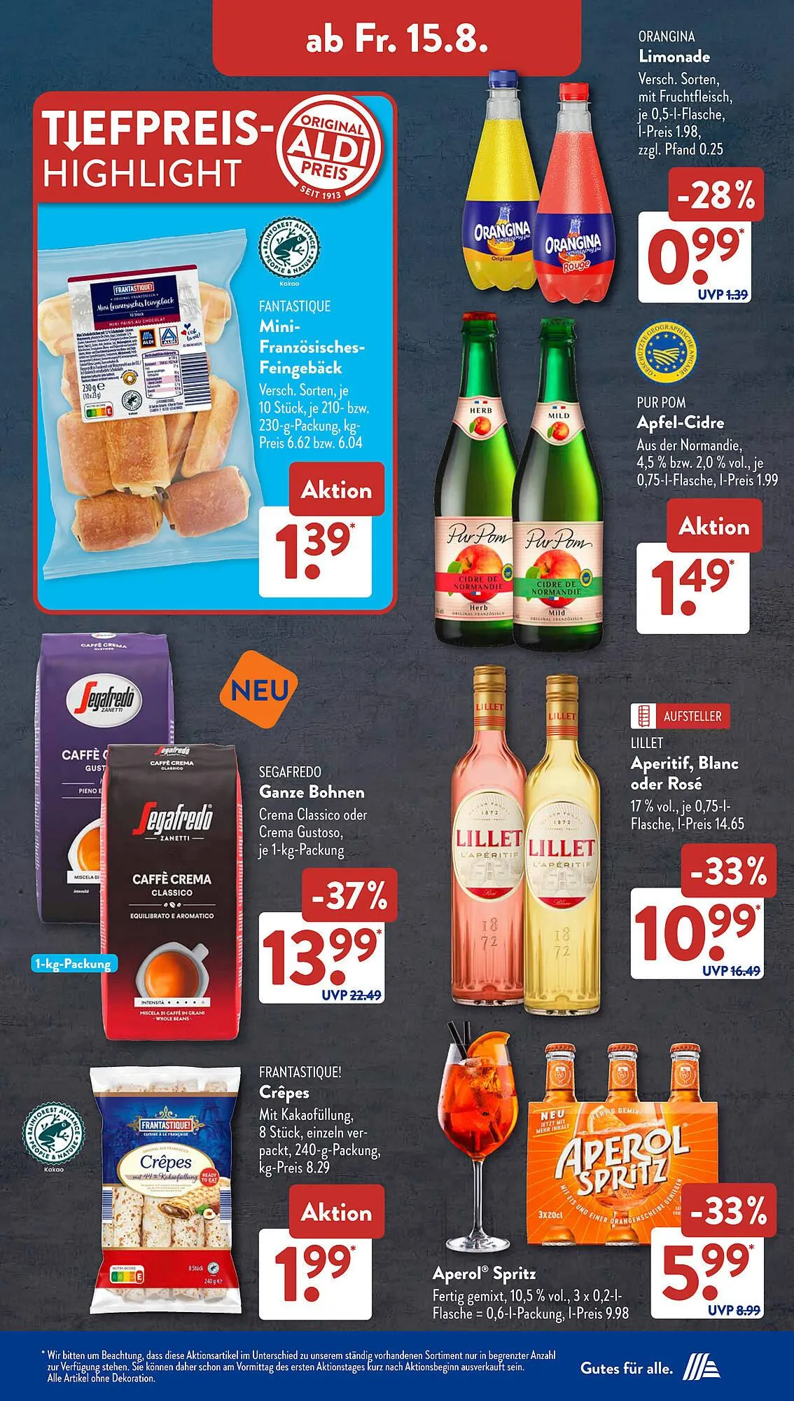 Aldi Süd Prospekt von 11. August bis 16. August 2025 - Prospekt seite 28