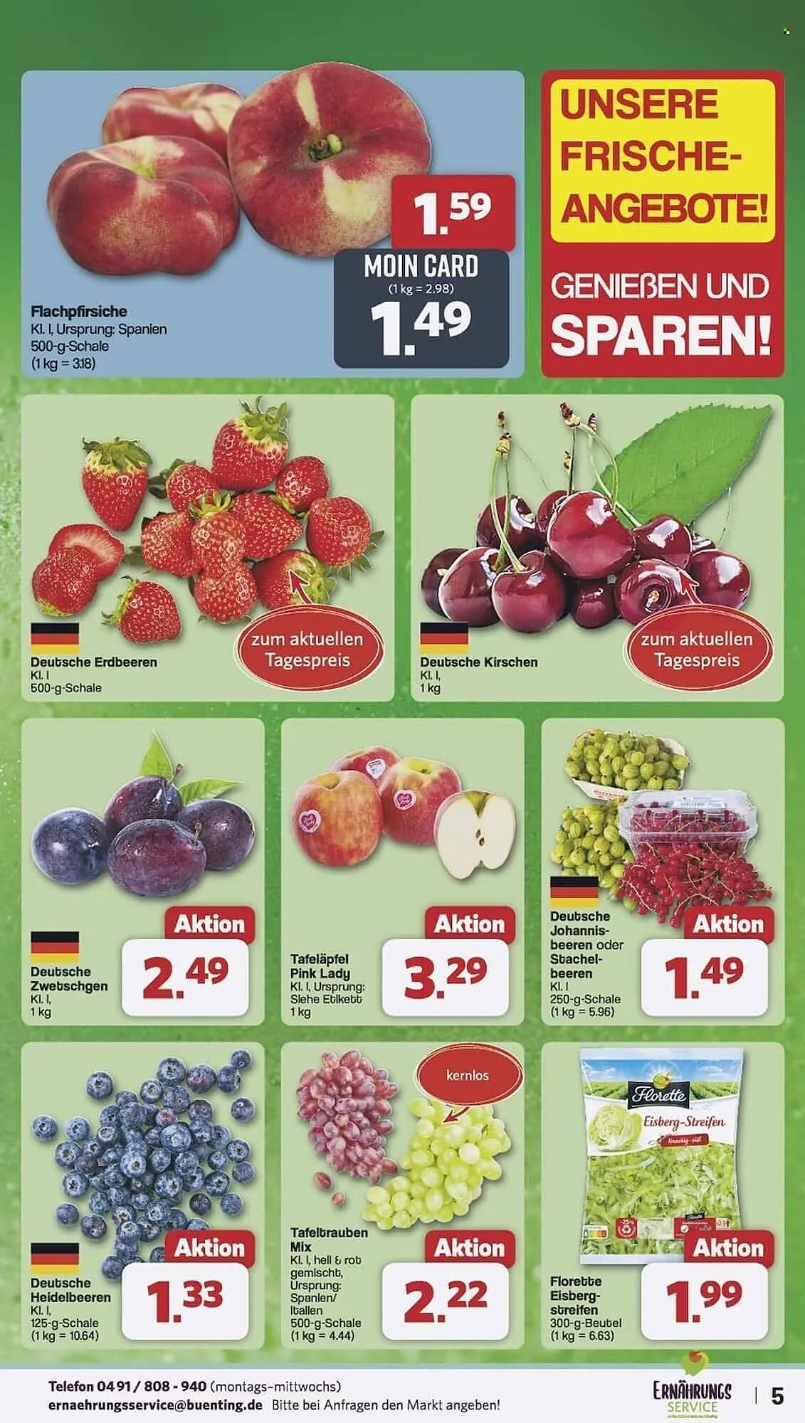 Famila Nord Ost Prospekt von 14. Juli bis 19. Juli 2025 - Prospekt seite 5