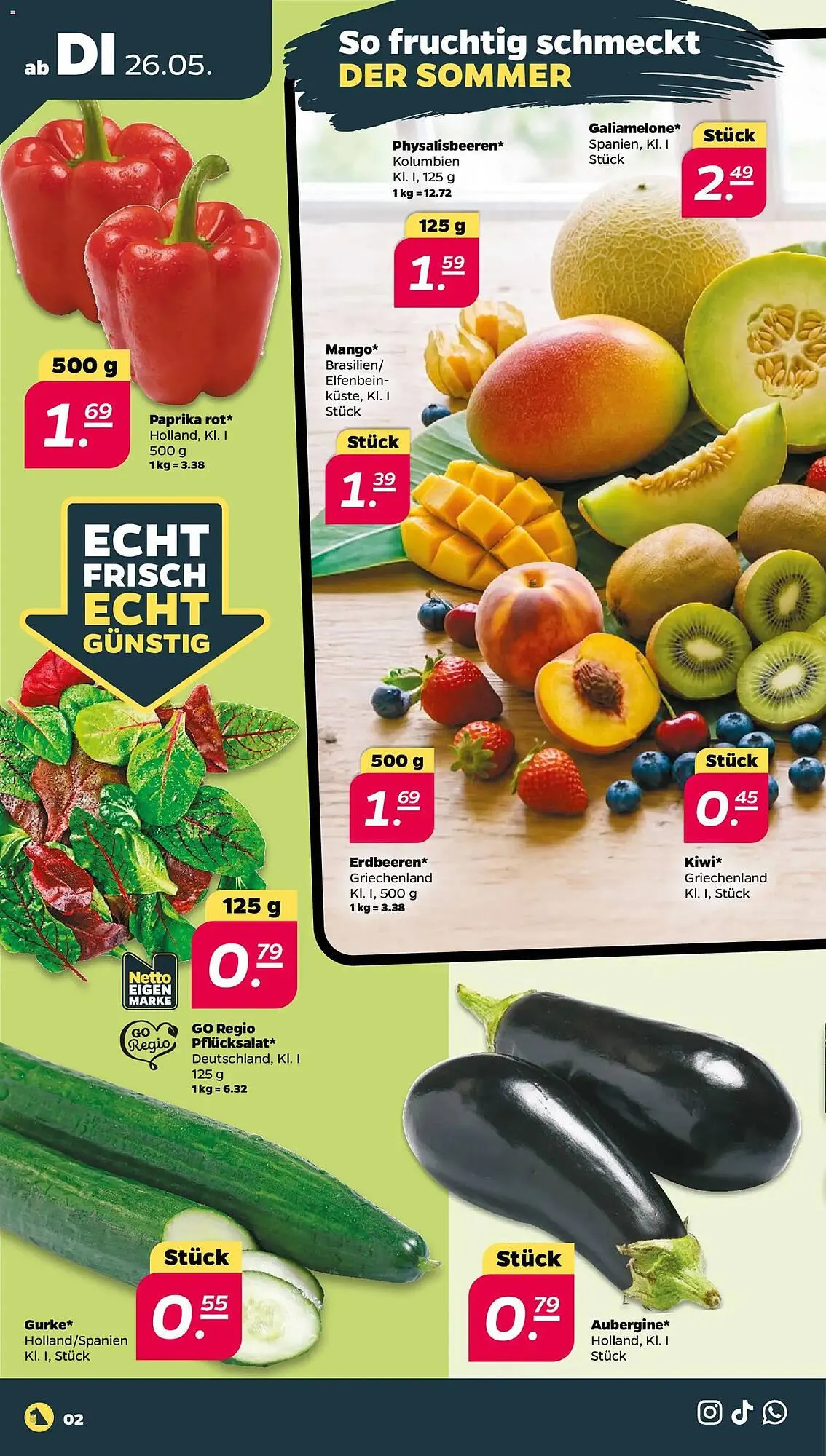 NETTO Prospekt von 26. Mai bis 30. Mai 2026 - Prospekt seite 2