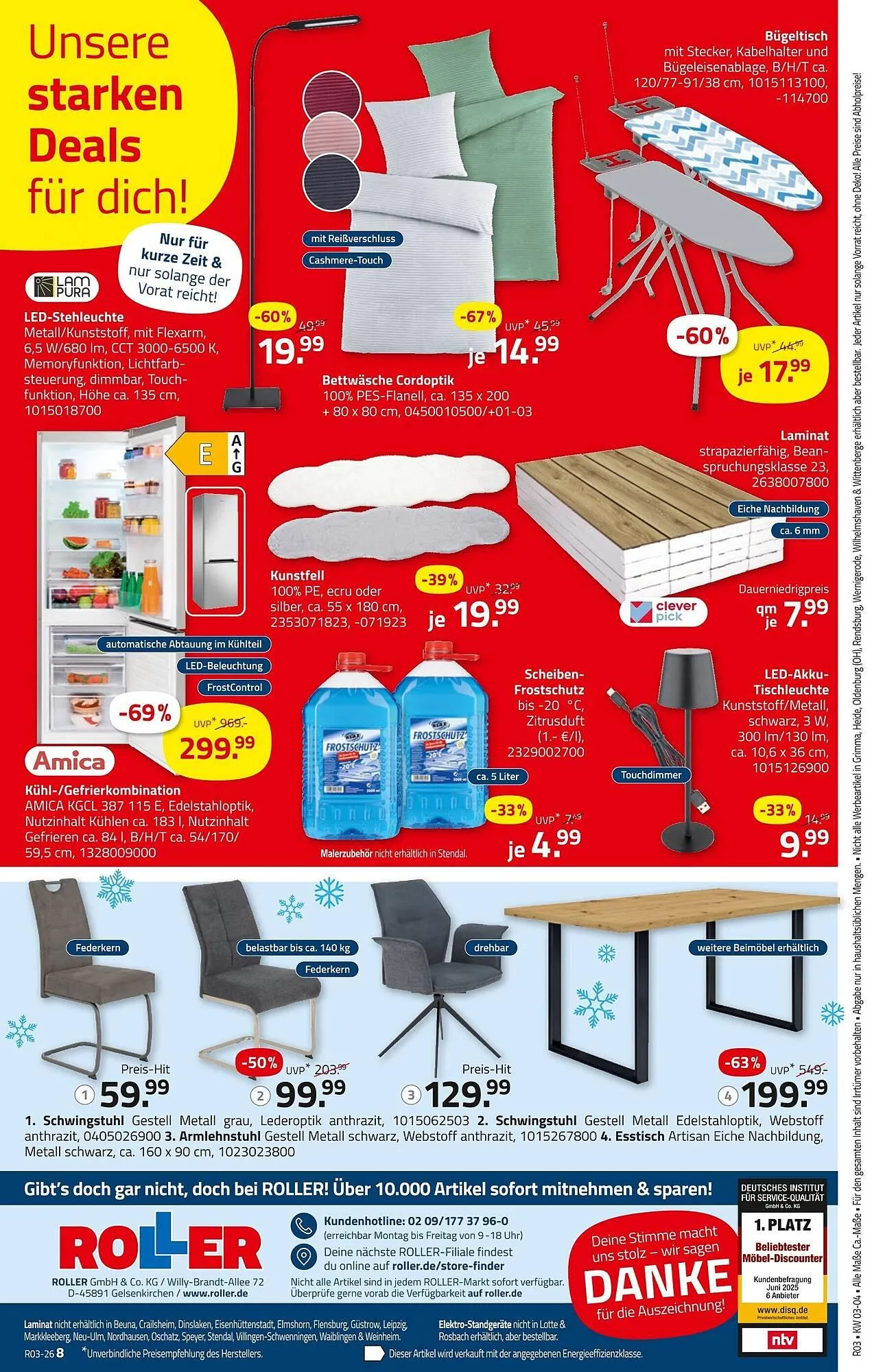 ROLLER Prospekt von 11. Januar bis 24. Januar 2026 - Prospekt seite 16