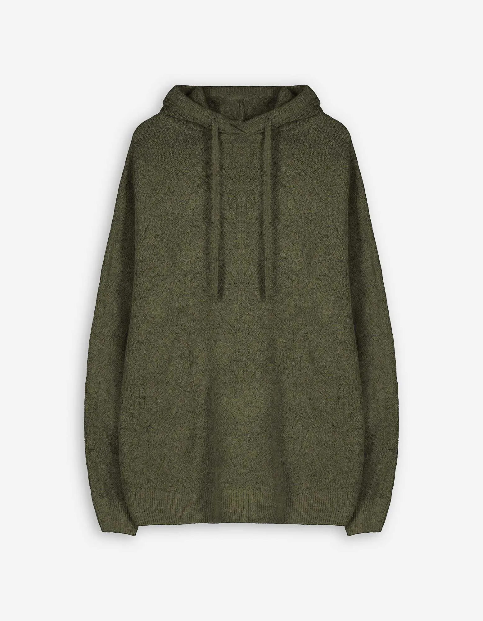 Pullover - Maglia larga - verde scuro