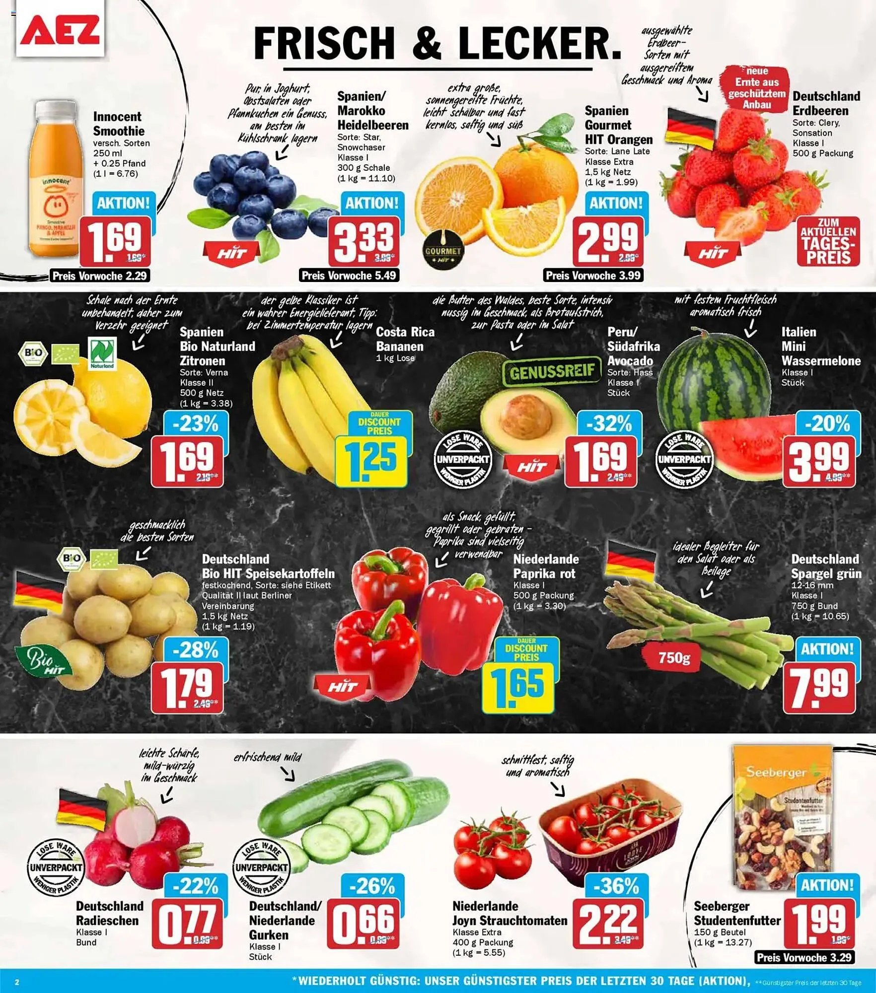 AEZ Prospekt von 4. Mai bis 9. Mai 2026 - Prospekt seite 2