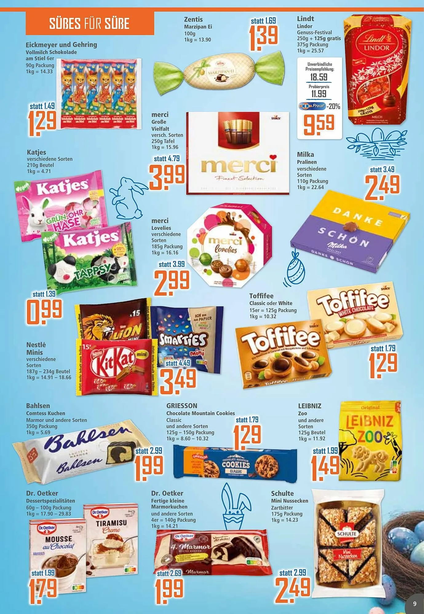 Klaas und Kock Prospekt von 30. März bis 4. April 2026 - Prospekt seite 9