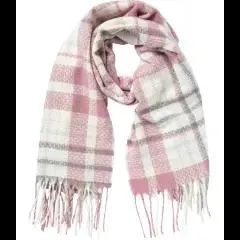 Strickschal mit Fransen