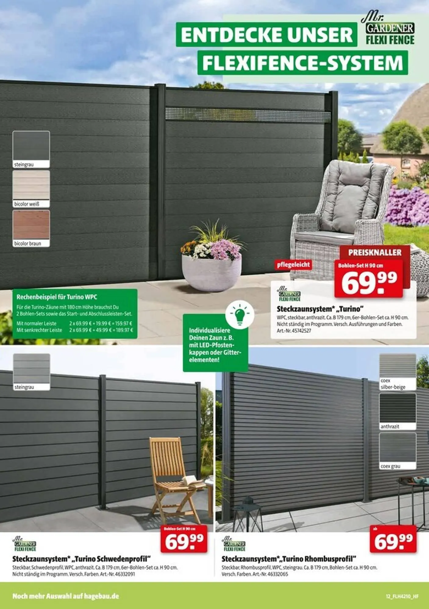 Hagebau Prospekt von 1. März bis 12. April 2025 - Prospekt seite 12