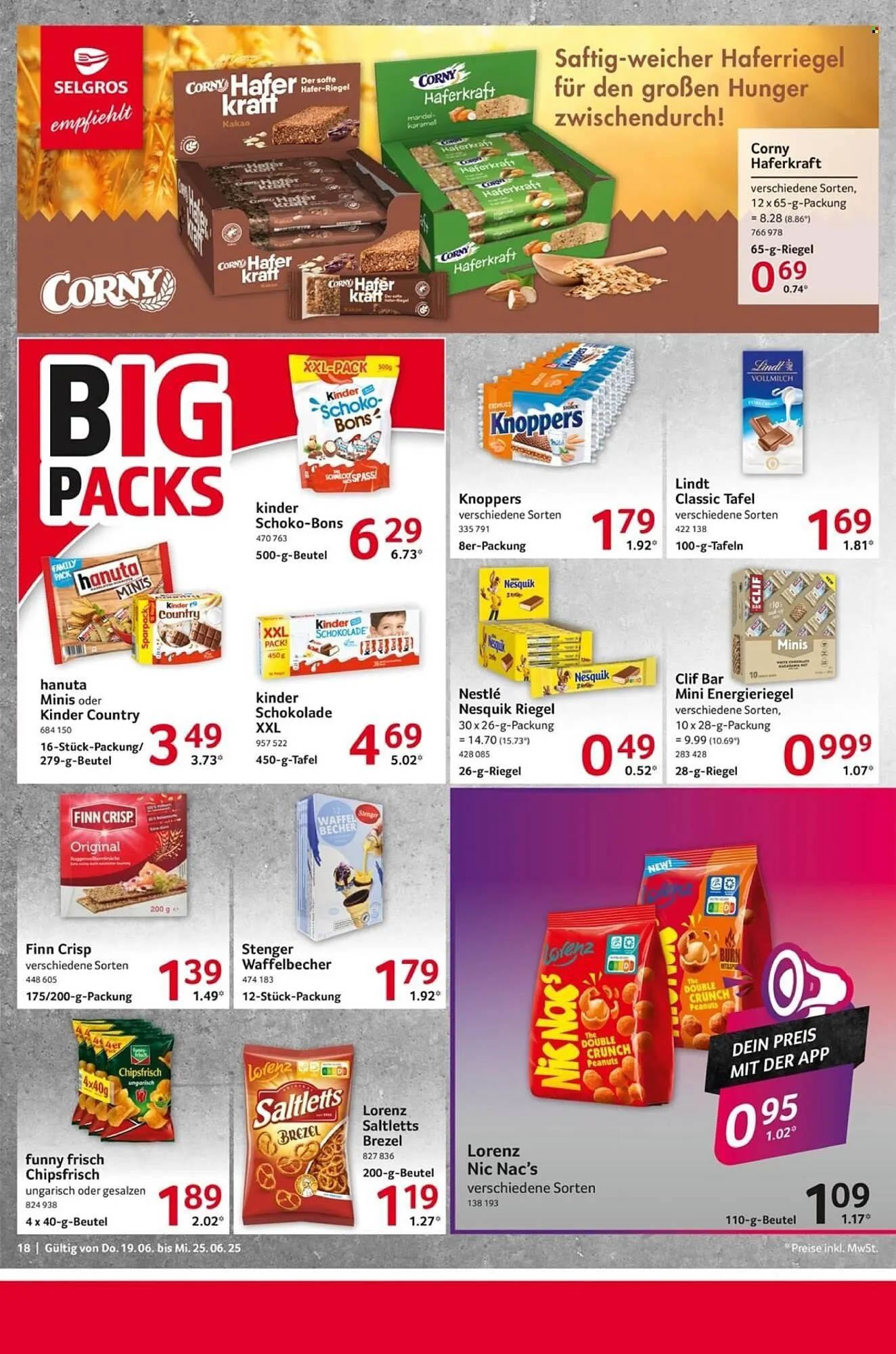 Selgros Prospekt von 19. Juni bis 25. Juni 2025 - Prospekt seite 18