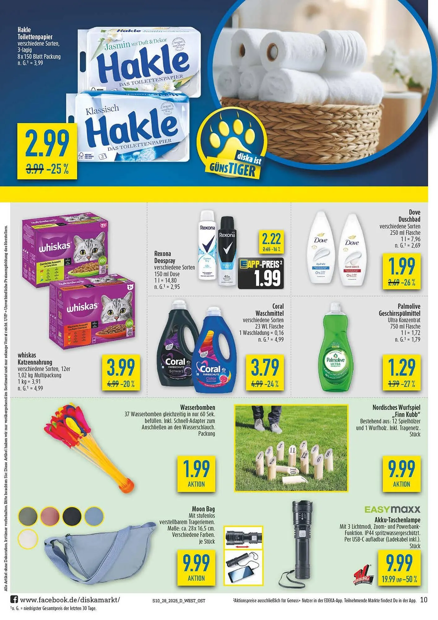 diska Prospekt von 7. Juli bis 12. Juli 2025 - Prospekt seite 10