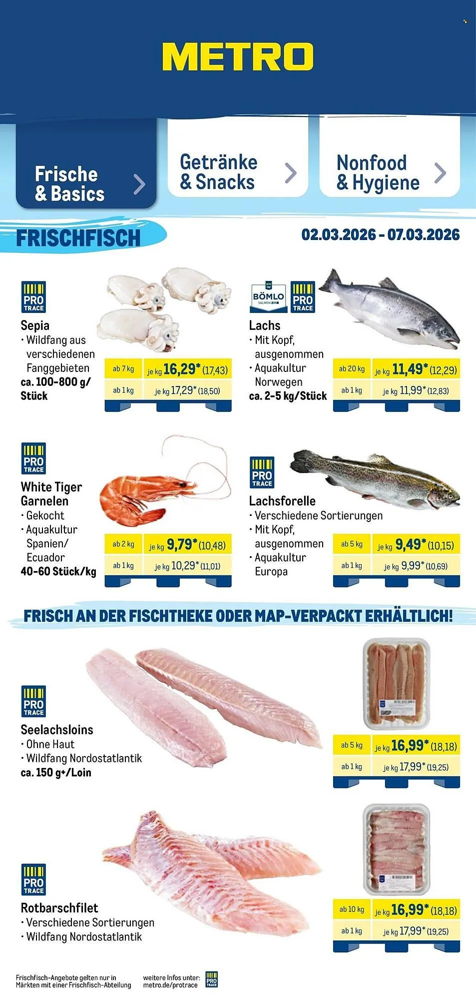 METRO Prospekt von 2. März bis 7. März 2026 - Prospekt seite 8