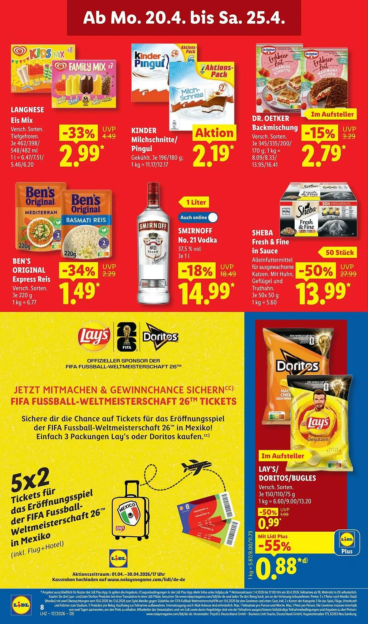 Lidl Prospekt von 20. April bis 26. April 2026 - Prospekt seite 16