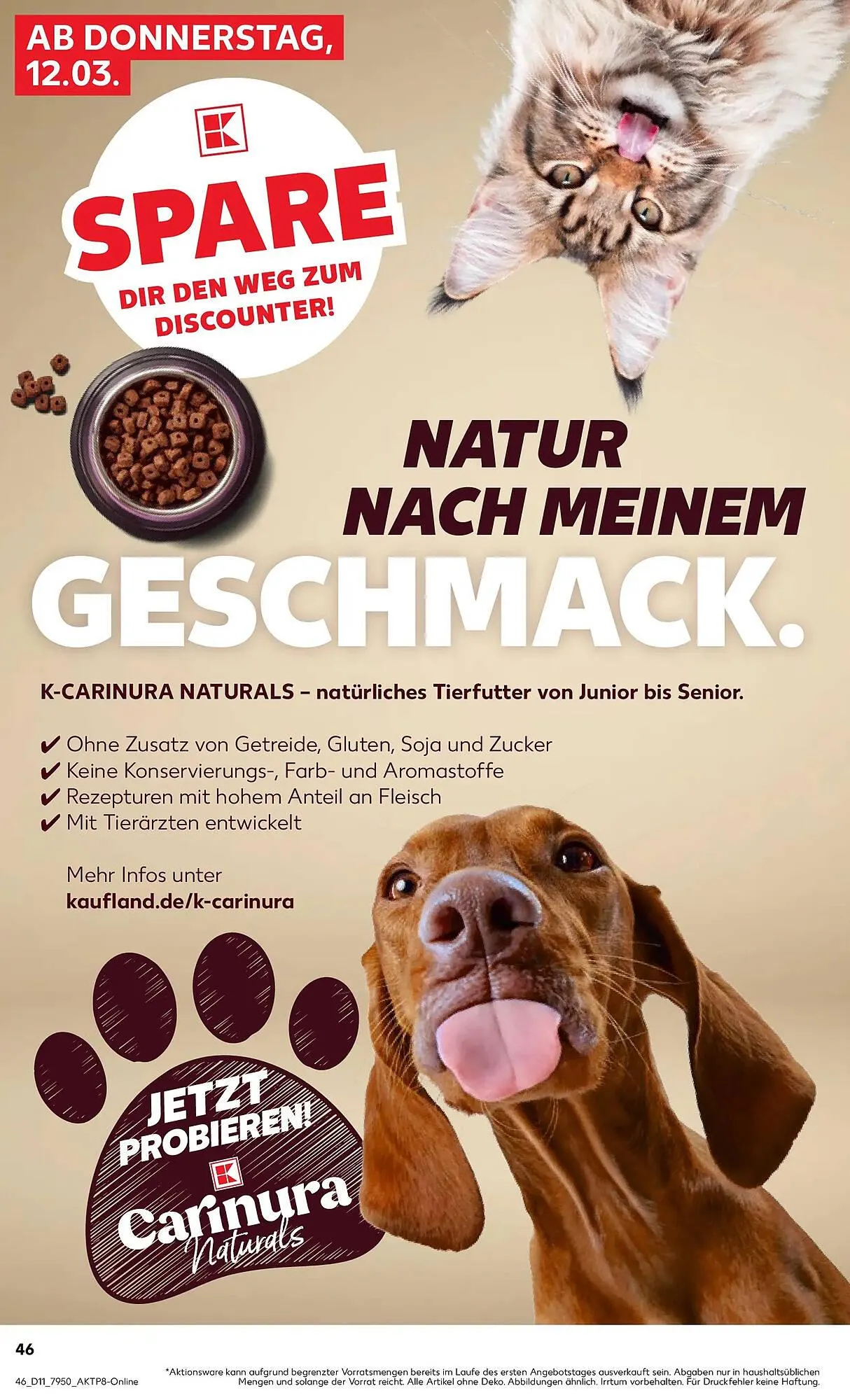 Kaufland Prospekt von 8. März bis 11. März 2026 - Prospekt seite 58