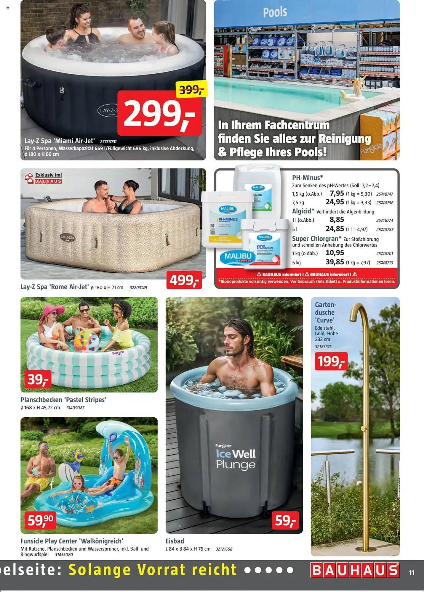 Bauhaus Prospekt von 31. Mai bis 28. Juni 2025 - Prospekt seite 11