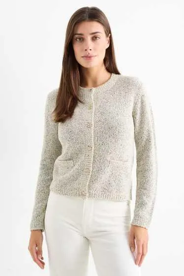 Bouclé cardigan