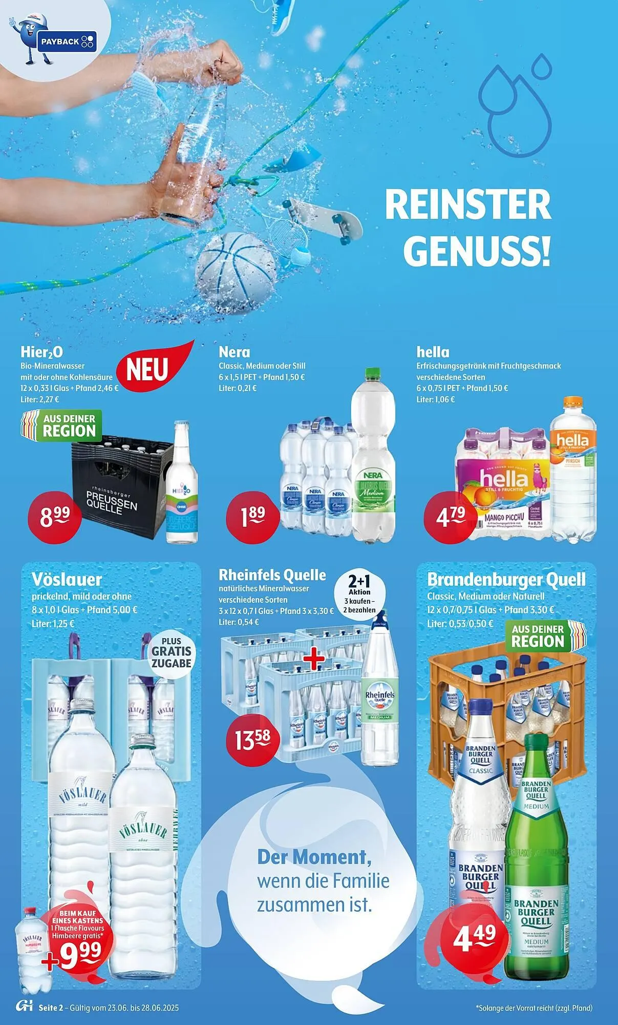 Getränke Hoffmann Prospekt von 23. Juni bis 28. Juni 2025 - Prospekt seite 2