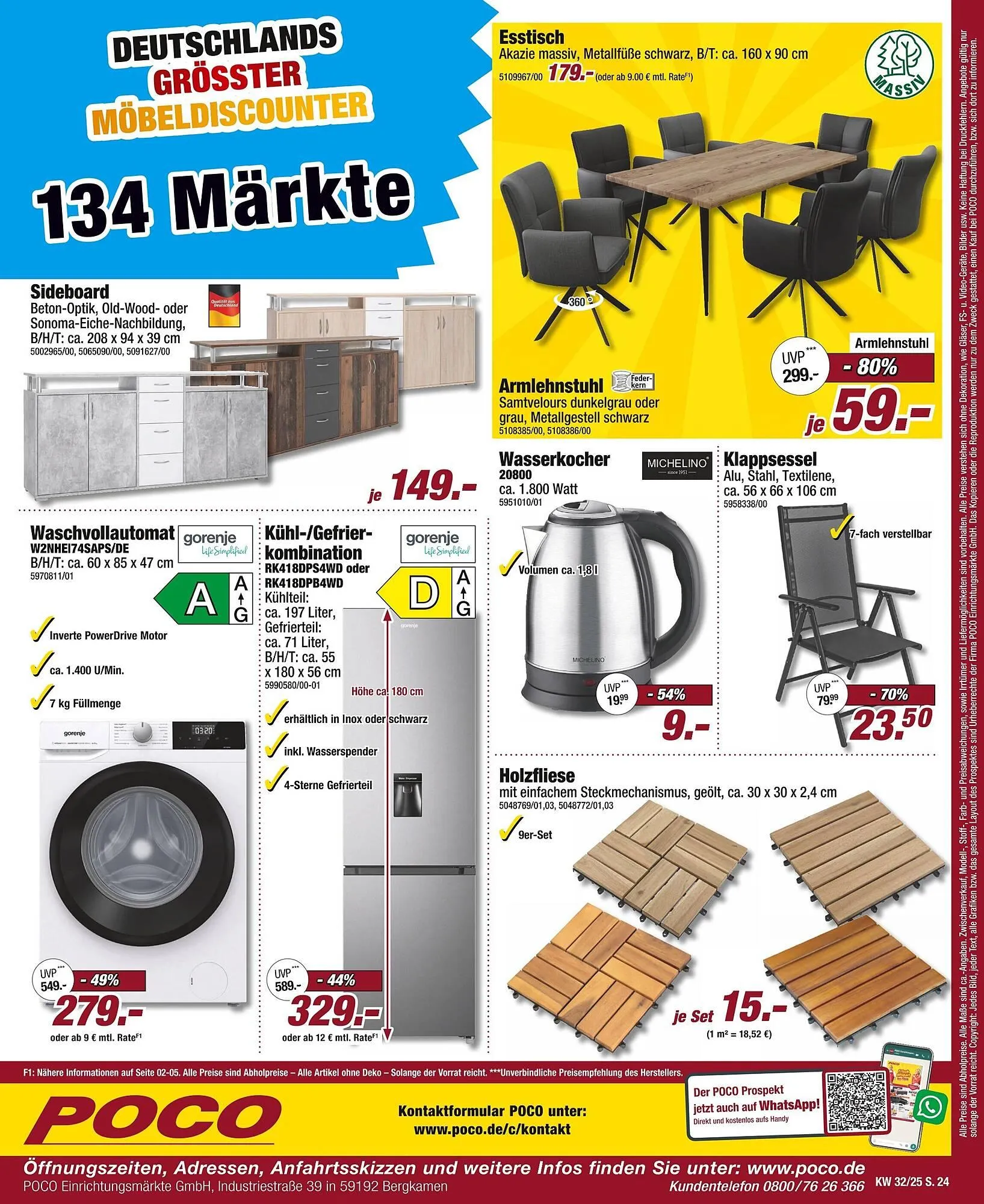 Poco Prospekt von 2. August bis 8. August 2025 - Prospekt seite 24