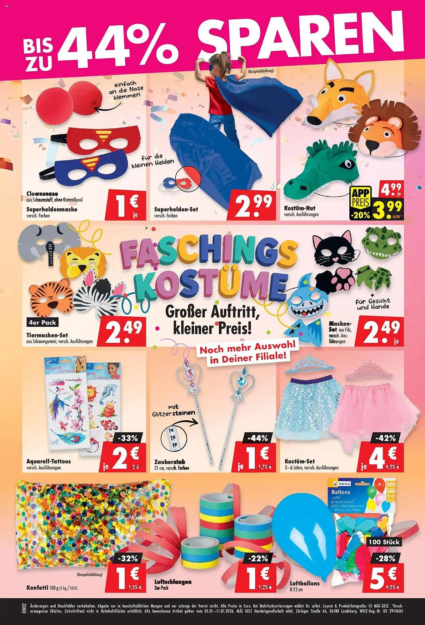 Mäc Geiz Prospekt von 5. Januar bis 11. Januar 2026 - Prospekt seite 2