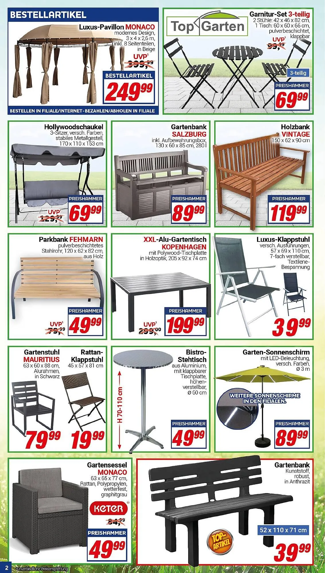 CENTERSHOP Prospekt von 24. März bis 29. März 2025 - Prospekt seite 2