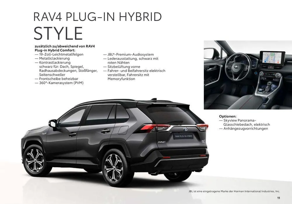 Toyota RAV4 Plug-in Hybrid von 1. Juli bis 1. Juli 2025 - Prospekt seite 11