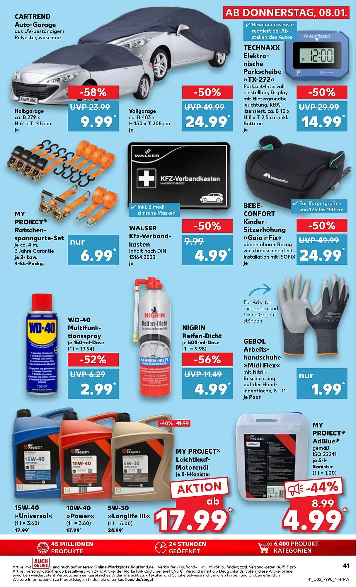 Kaufland Prospekt von 8. Januar bis 14. Januar 2026 - Prospekt seite 41