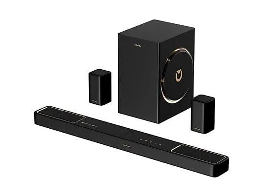 ULTIMEA Skywave F40 Boom - 5.1.2 Systeme mit Dolby Atmos, Soundbar, Schwarz