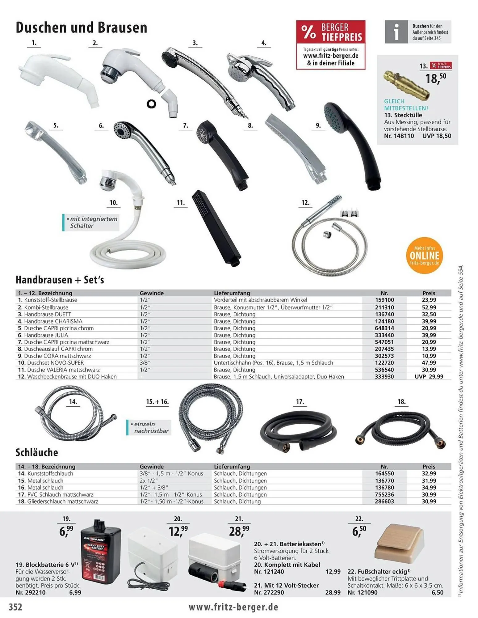 Fritz Berger Prospekt von 27. Mai bis 31. Dezember 2025 - Prospekt seite 356