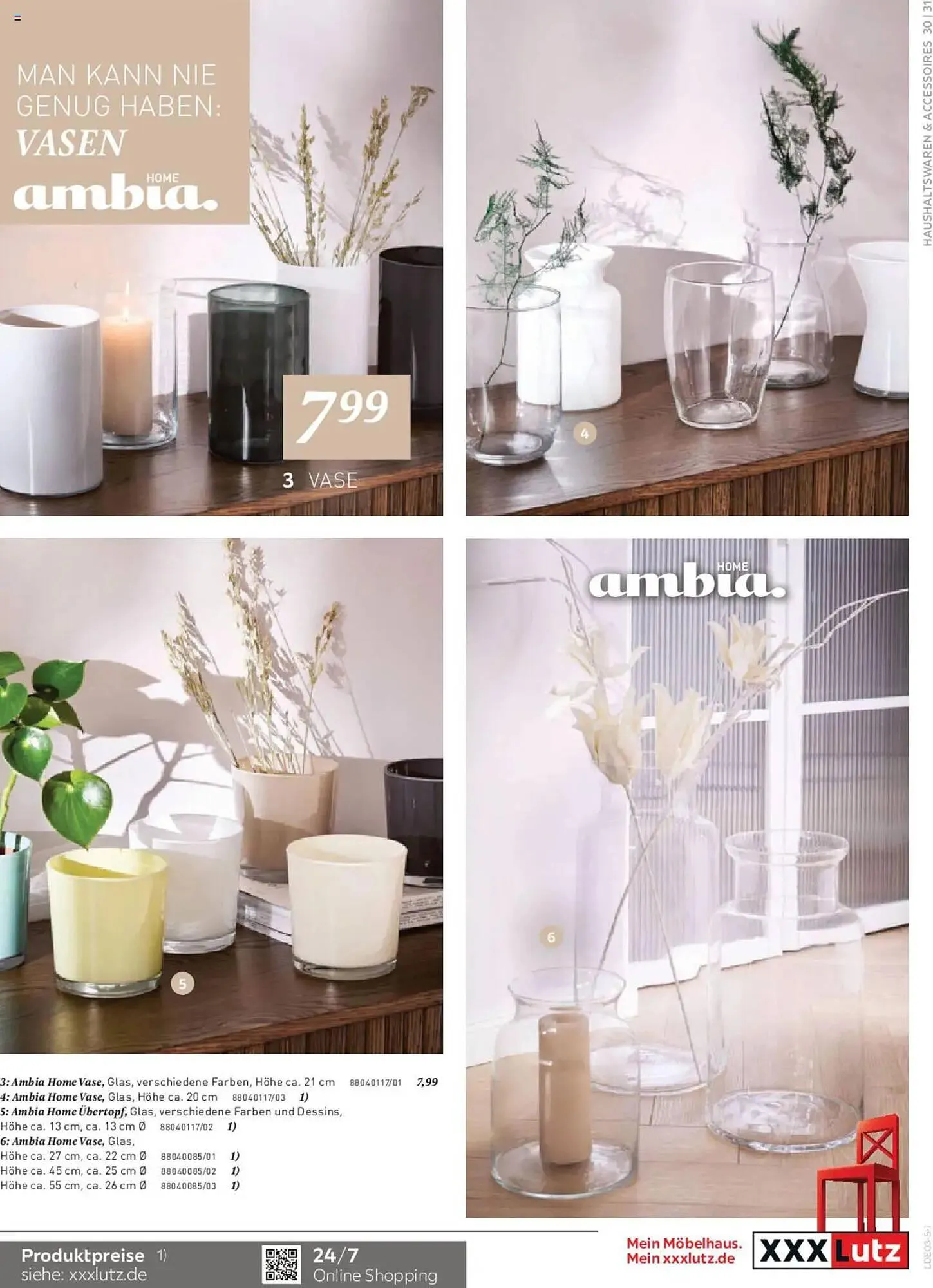 XXXLutz Prospekt von 1. März bis 30. Juni 2025 - Prospekt seite 31