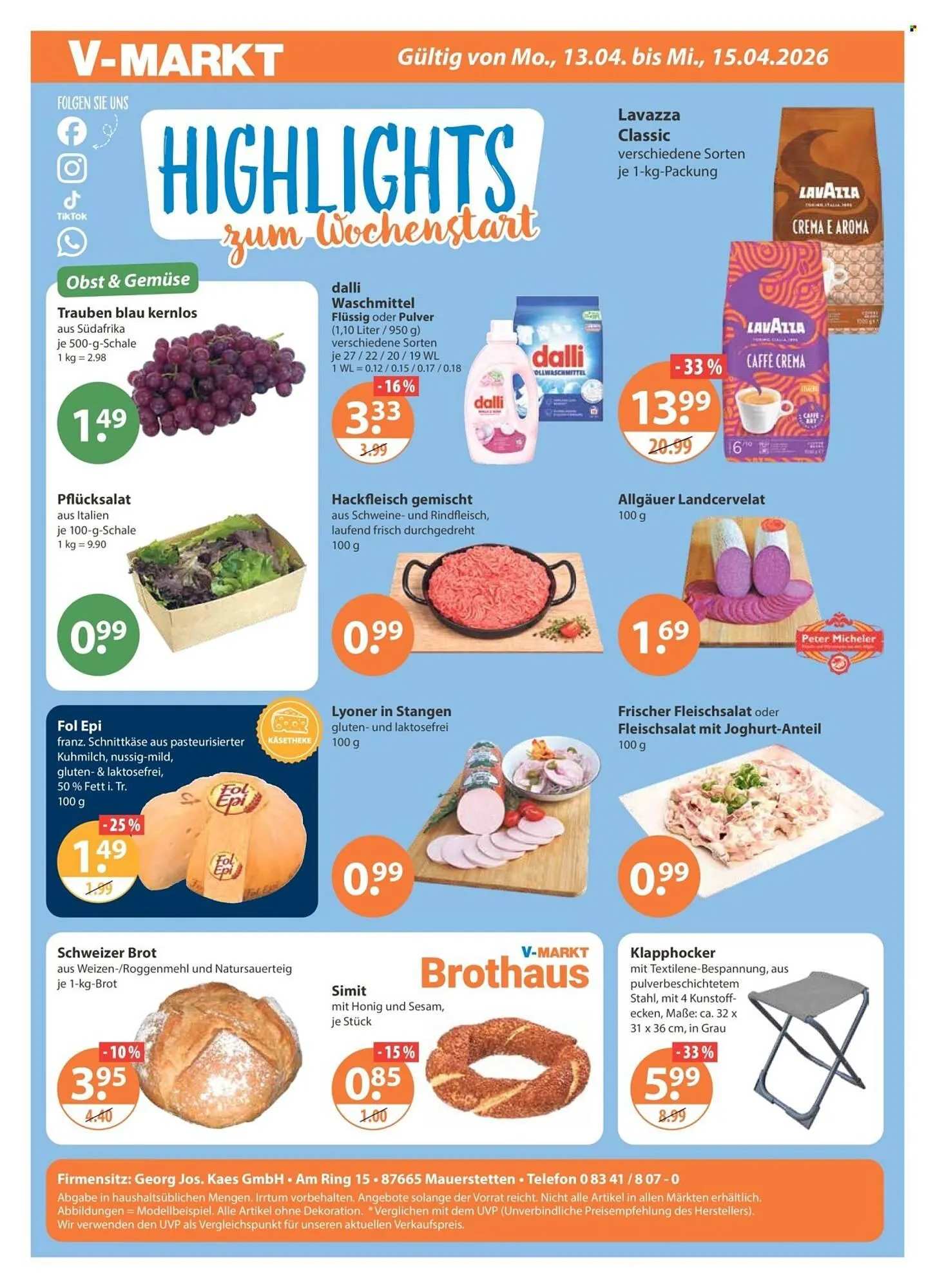 V Markt Prospekt von 9. April bis 15. April 2026 - Prospekt seite 24