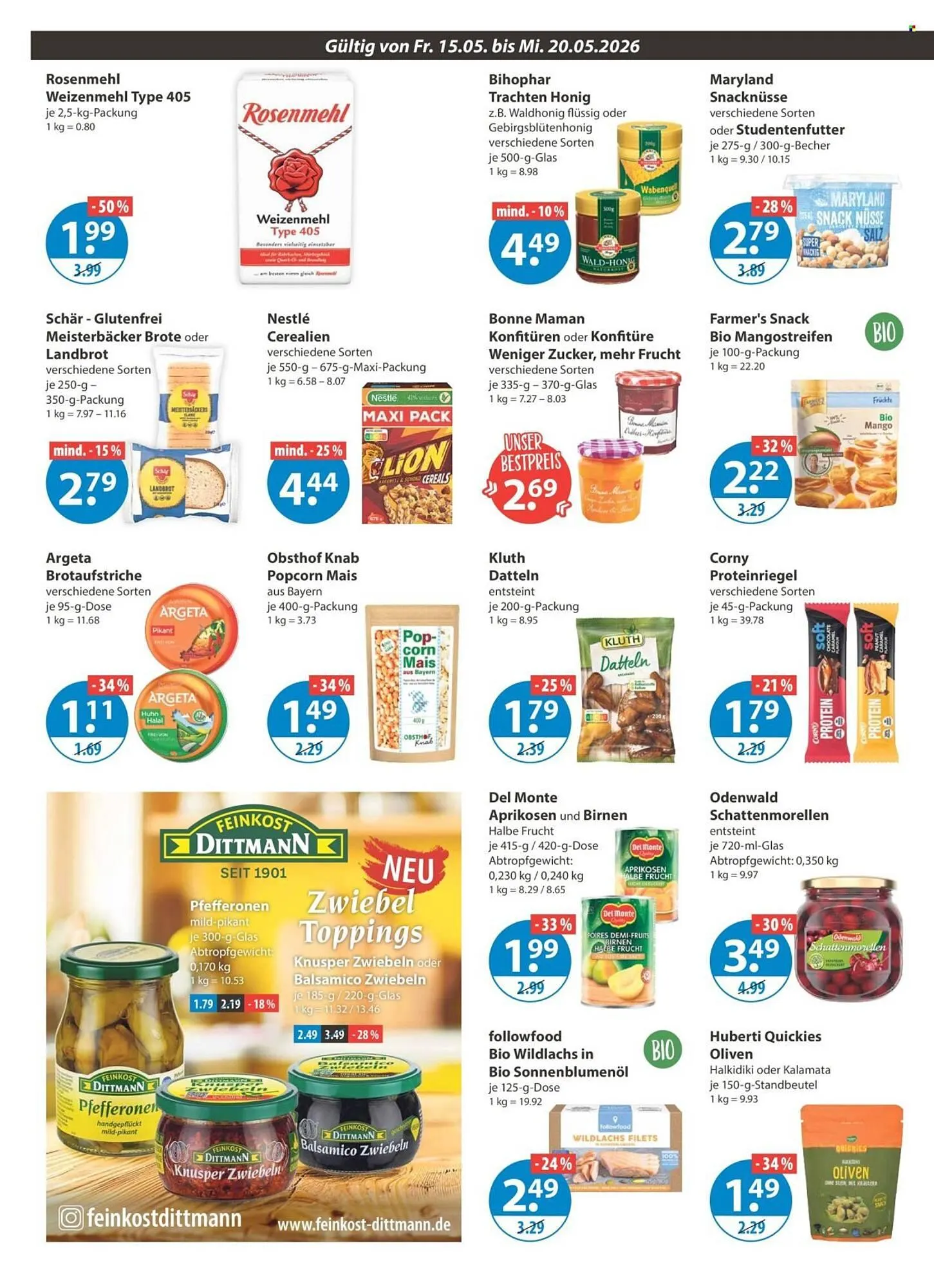 V Markt Prospekt von 15. Mai bis 20. Mai 2026 - Prospekt seite 8
