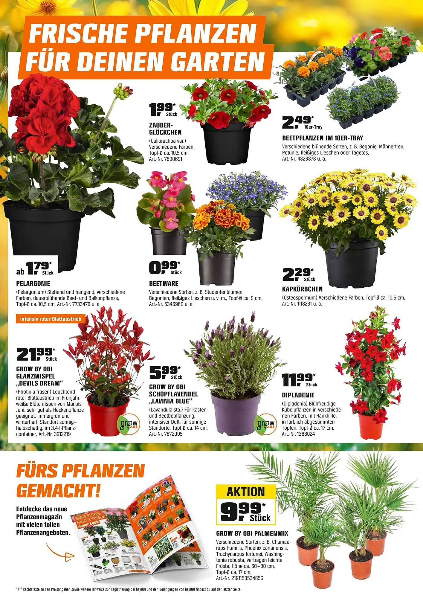 OBI Prospekt von 27. März bis 30. April 2026 - Prospekt seite 2