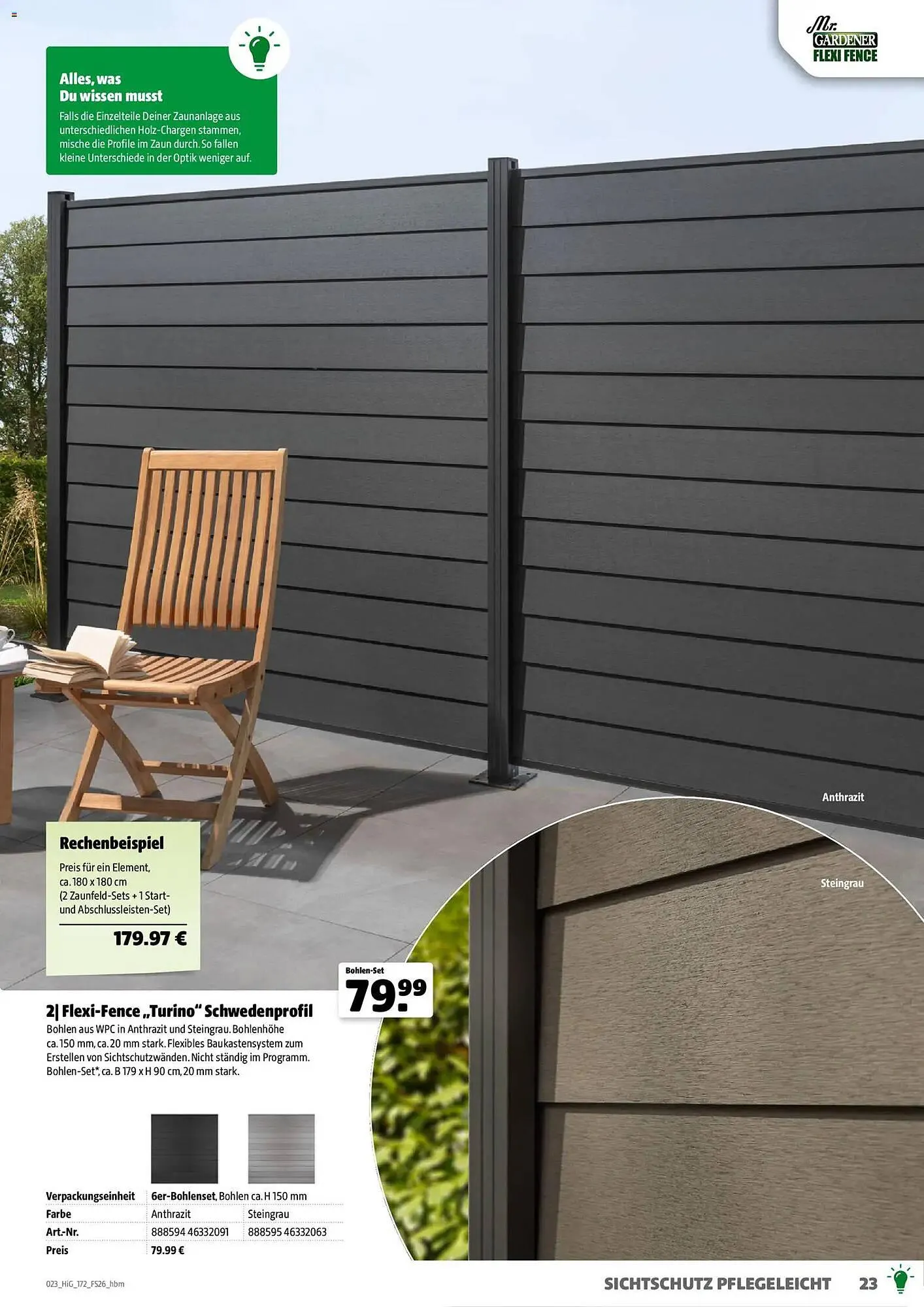 Hagebau Prospekt von 2. März bis 31. Dezember 2026 - Prospekt seite 23