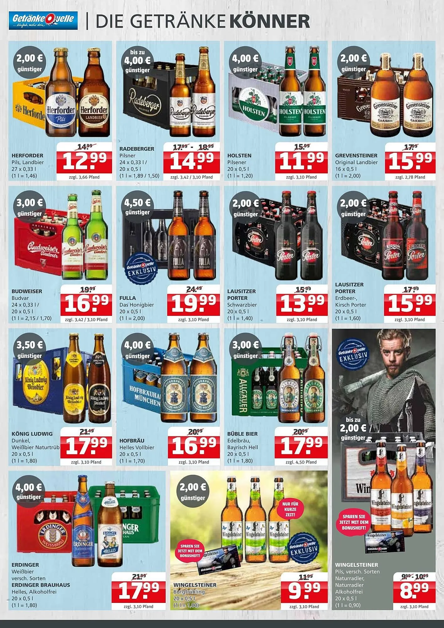 Getränke Quelle Prospekt von 2. März bis 14. März 2026 - Prospekt seite 2