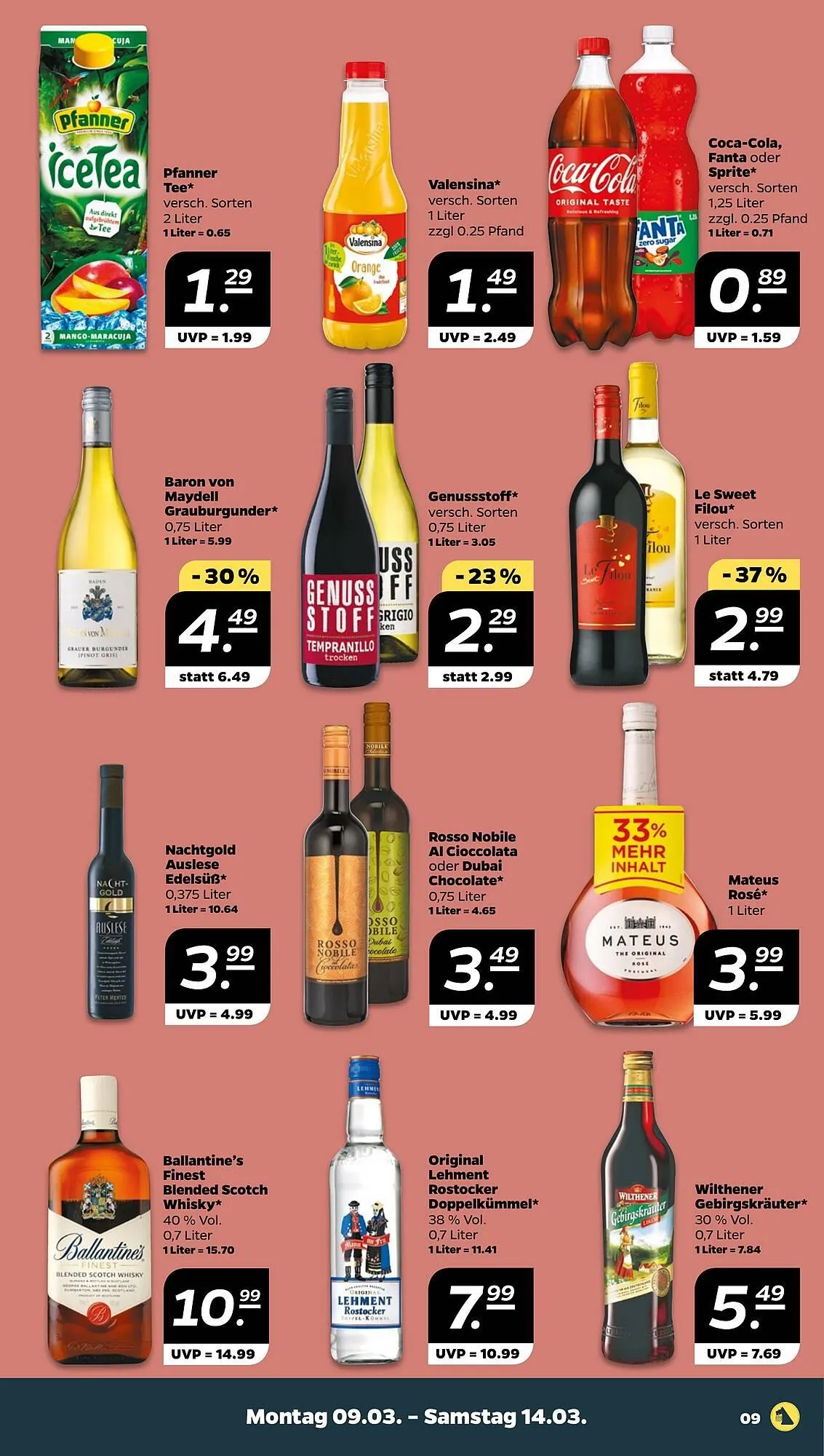 NETTO Prospekt von 9. März bis 14. März 2026 - Prospekt seite 9