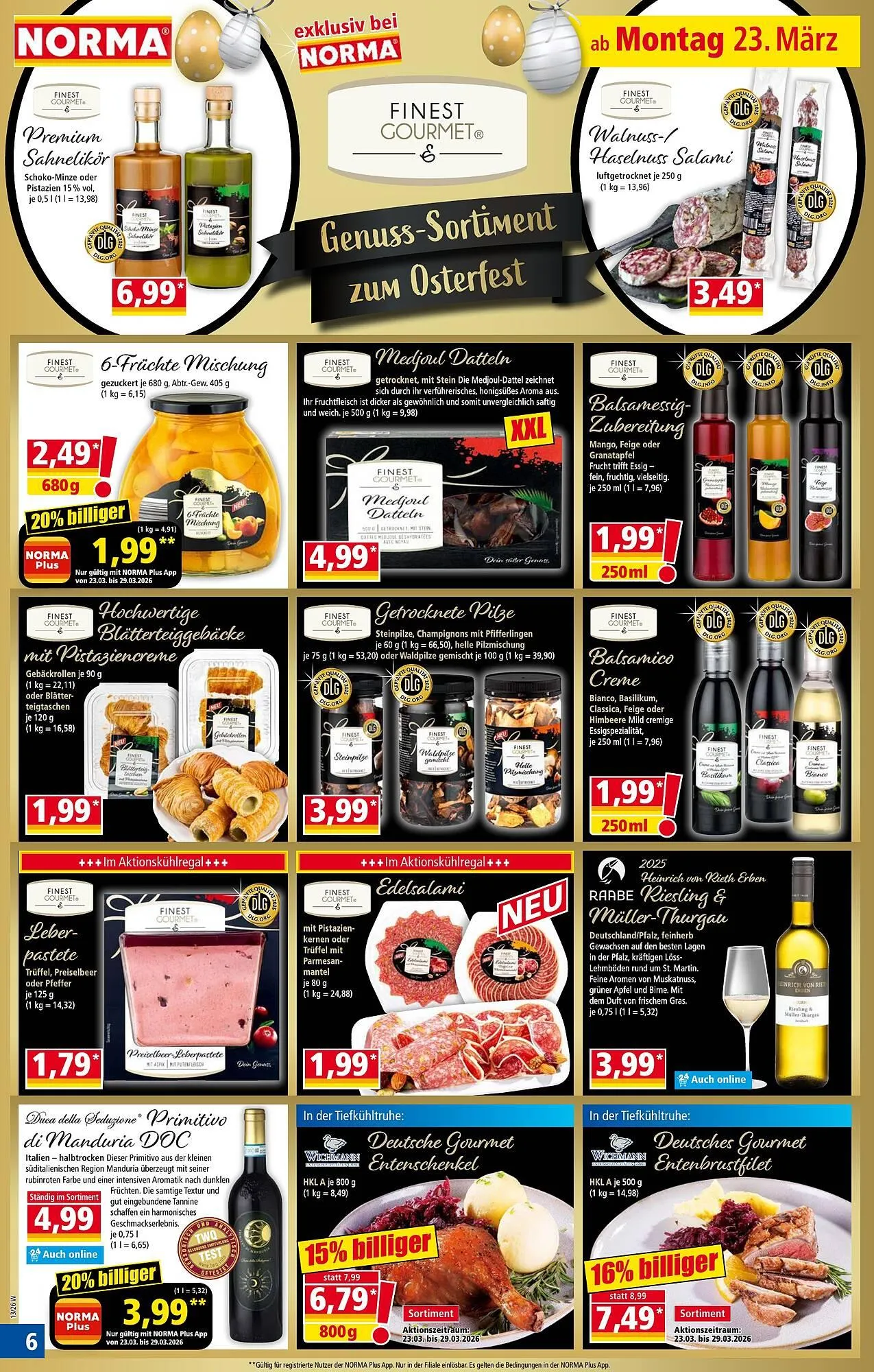 Norma Prospekt von 23. März bis 29. März 2026 - Prospekt seite 6