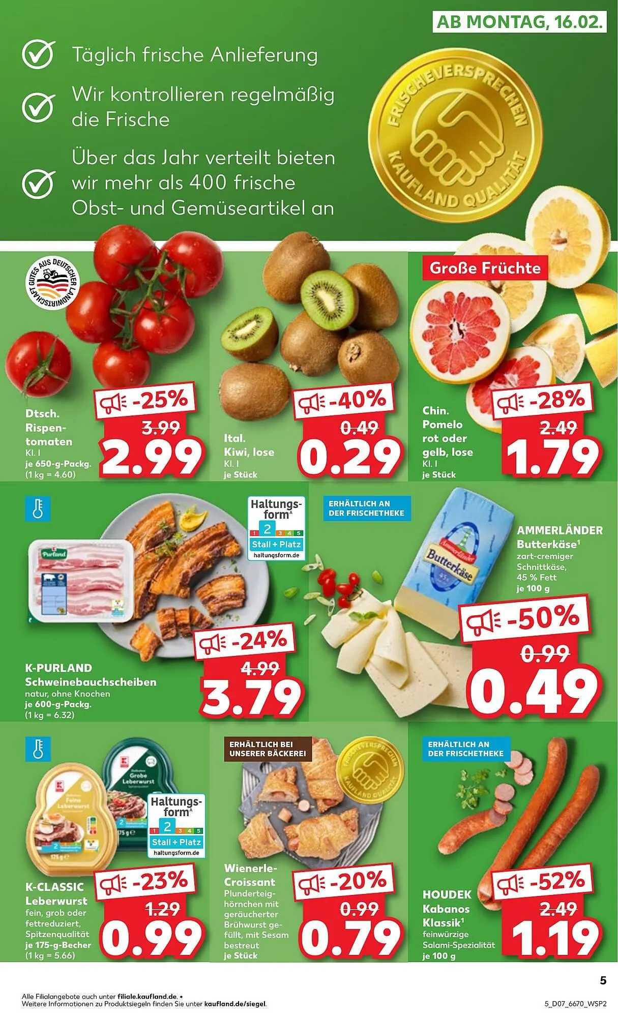 Kaufland Prospekt von 16. Februar bis 18. Februar 2026 - Prospekt seite 5