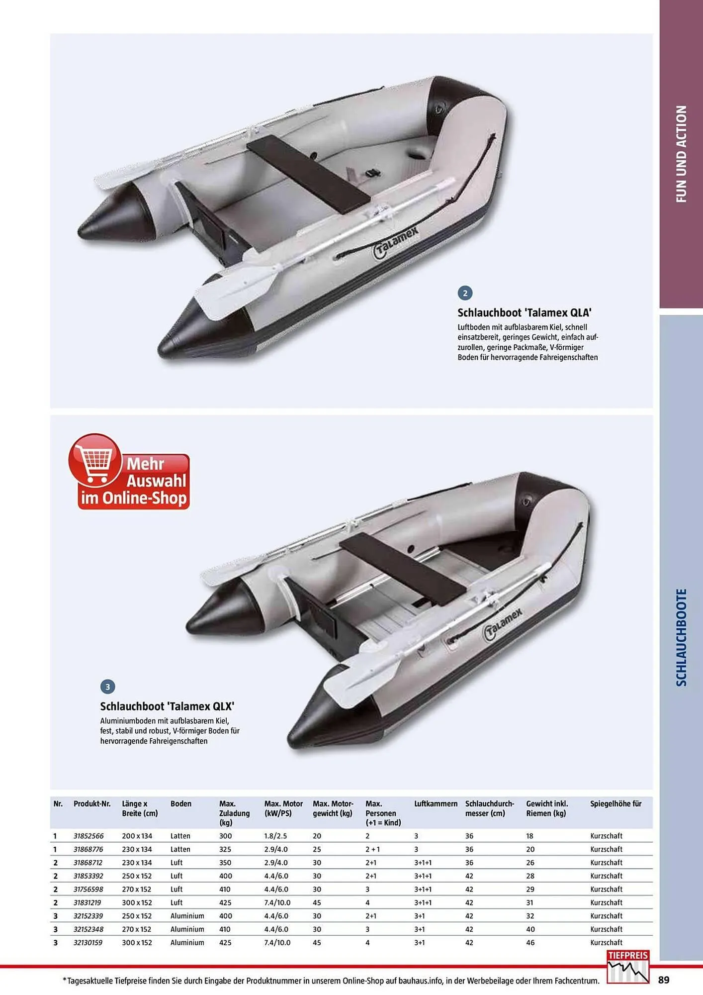 Bauhaus Magazin von 1. Februar bis 28. Februar 2026 - Prospekt seite 89