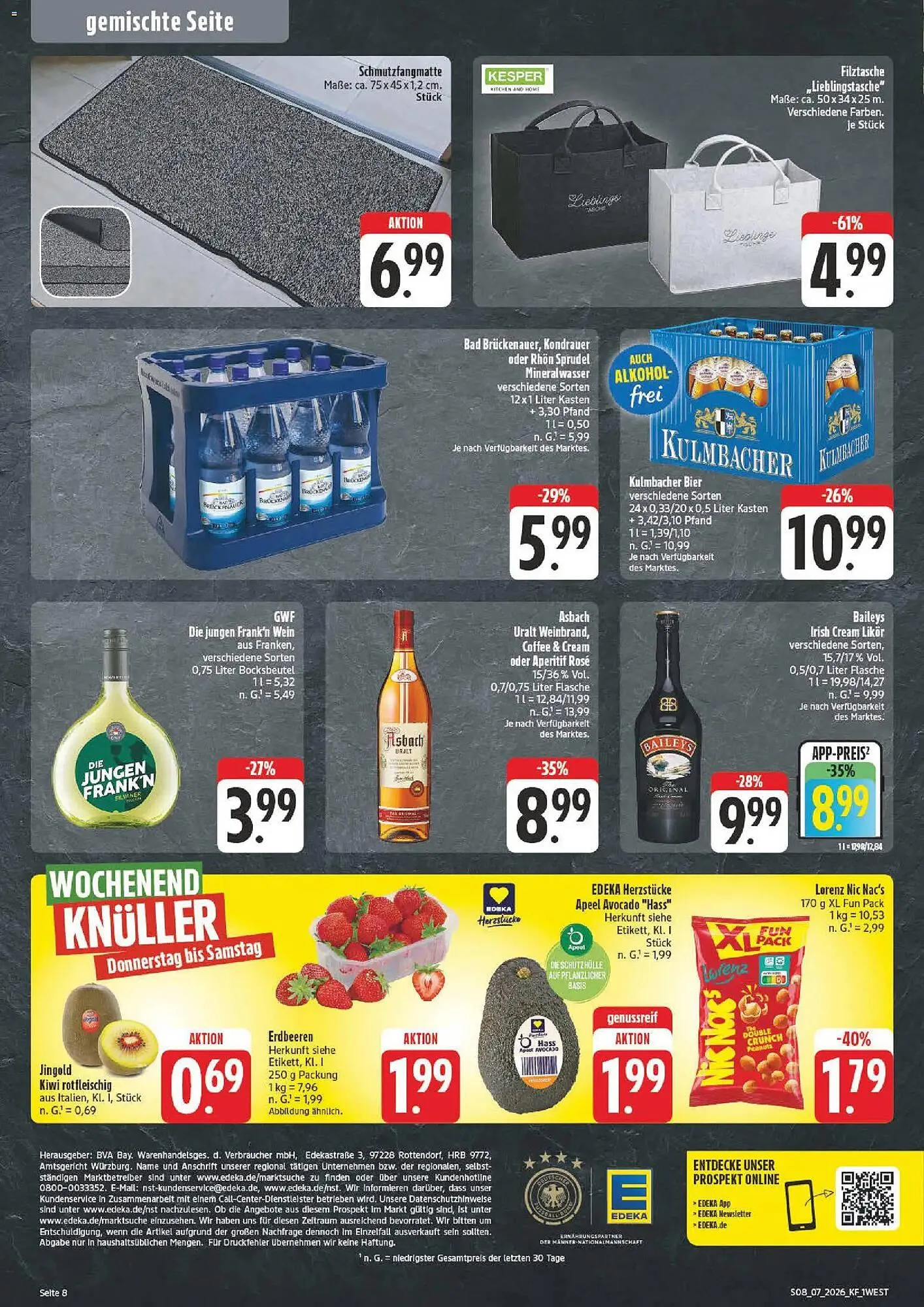 Nah & gut Prospekt von 9. Februar bis 14. Februar 2026 - Prospekt seite 8