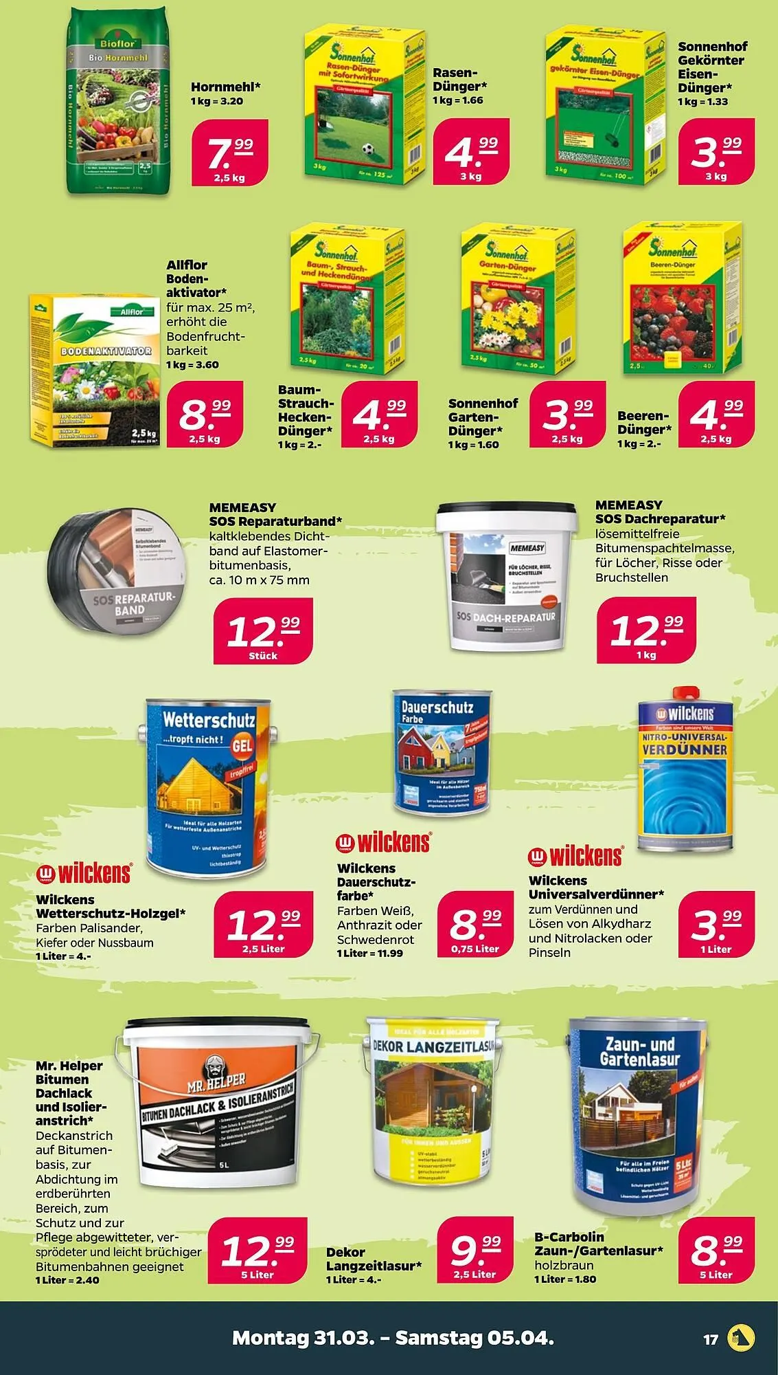 NETTO Prospekt von 31. März bis 5. April 2025 - Prospekt seite 17