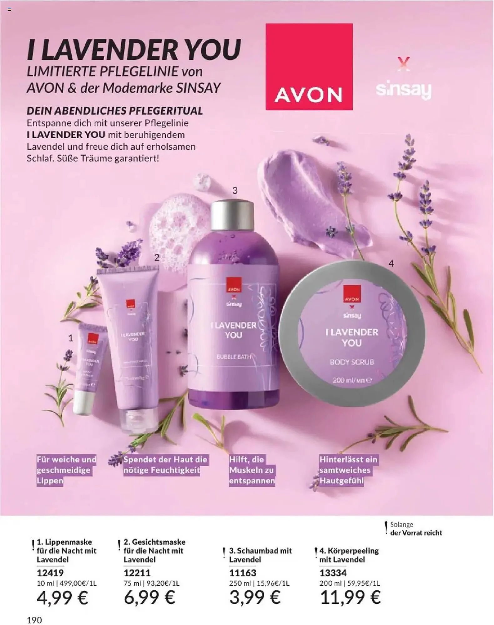Avon Prospekt von 1. August bis 31. August 2025 - Prospekt seite 192
