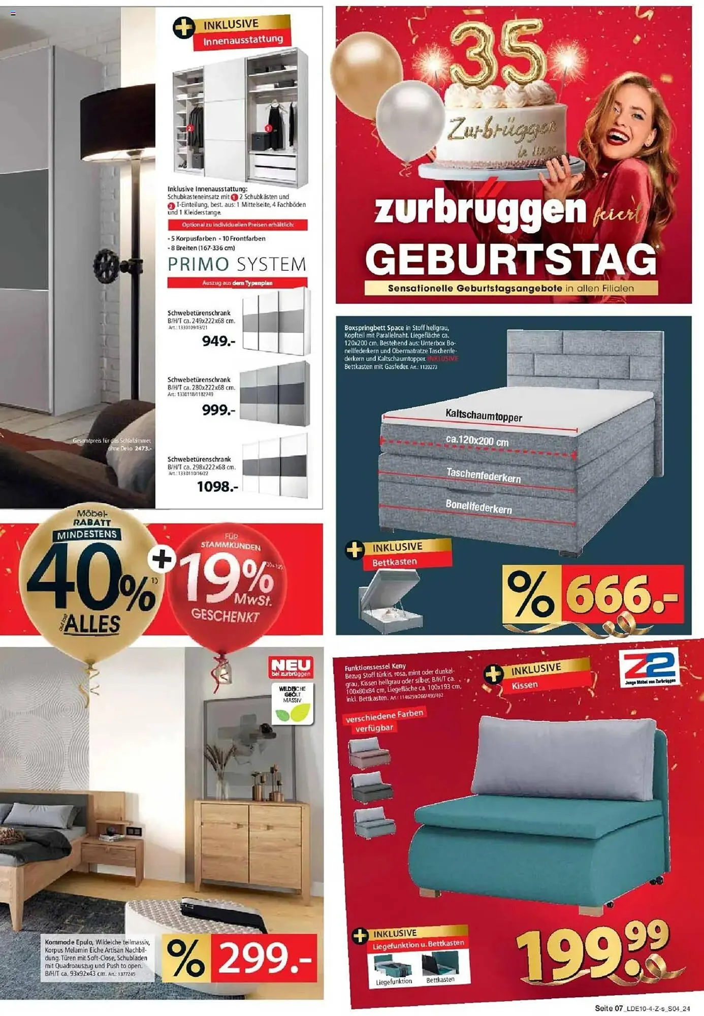 Zurbrüggen Prospekt von 17. Oktober bis 1. November 2025 - Prospekt seite 7