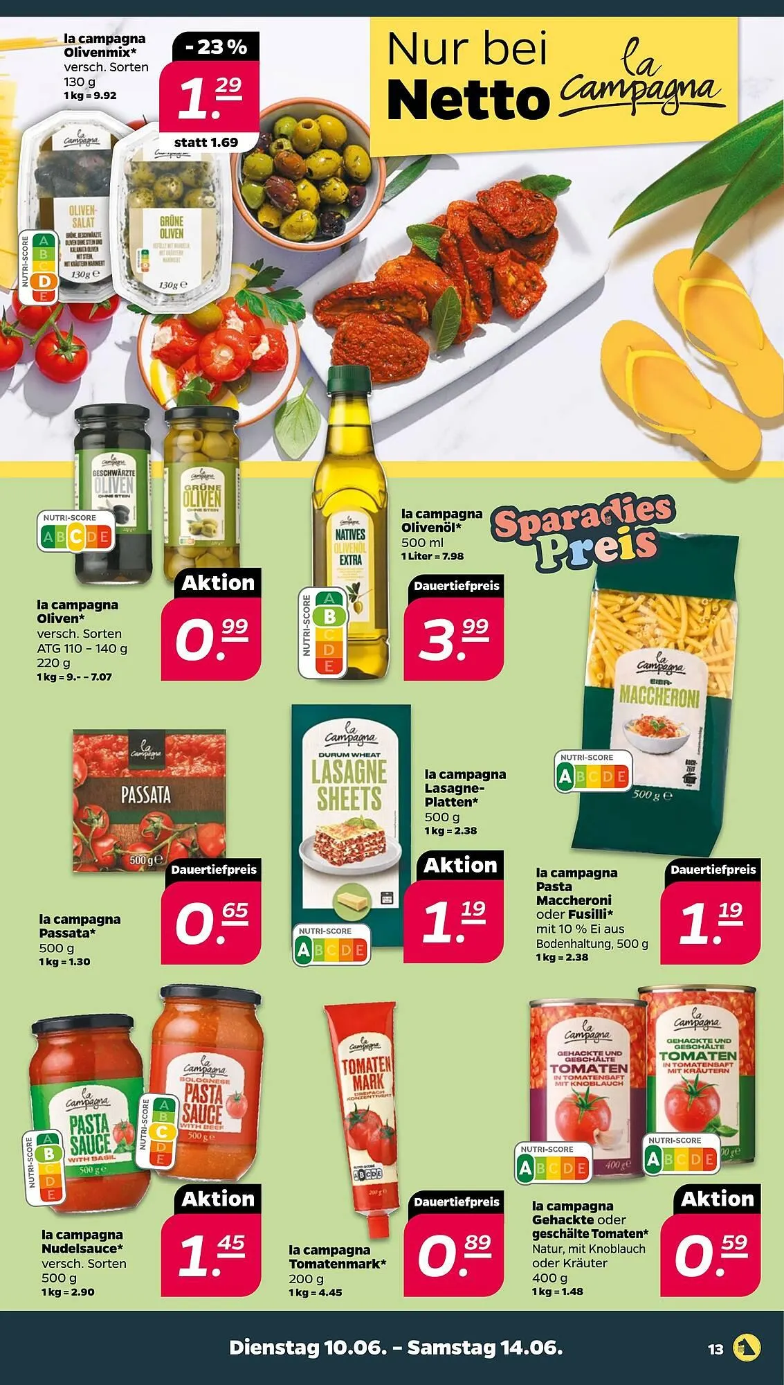 NETTO Prospekt von 10. Juni bis 14. Juni 2025 - Prospekt seite 13