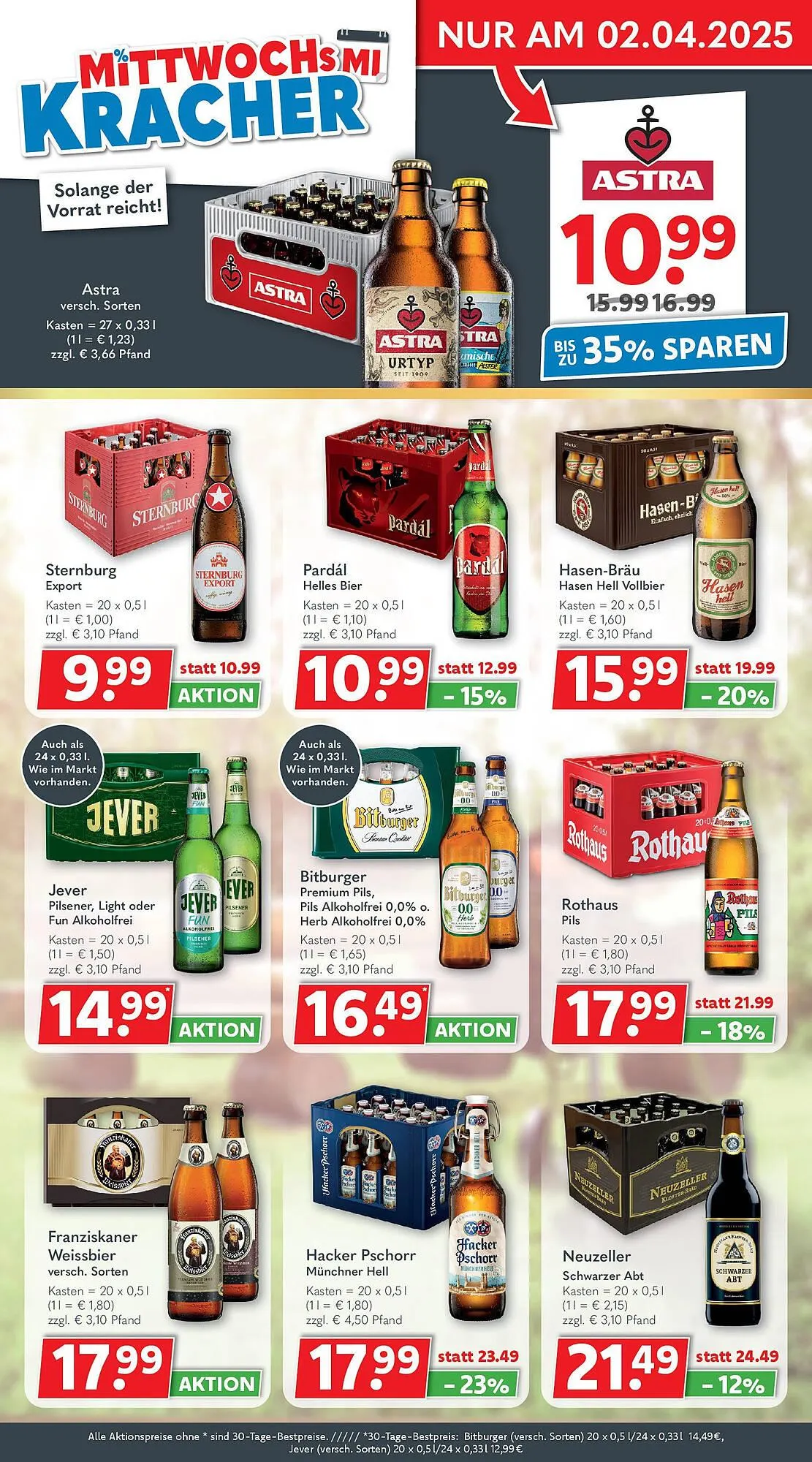 Getränkeland Prospekt von 30. März bis 12. April 2025 - Prospekt seite 2