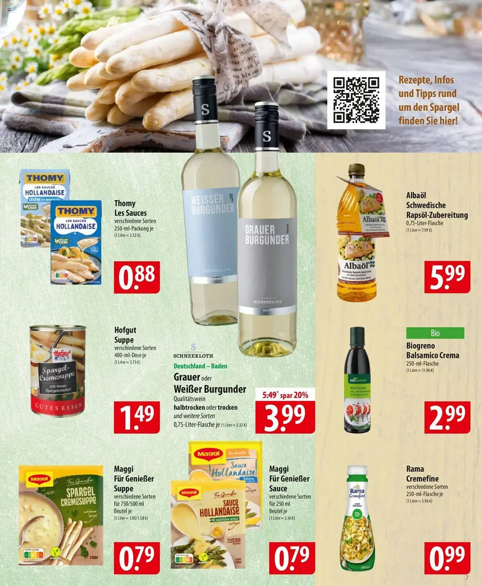 Famila Nord Ost Prospekt von 2. Juni bis 7. Juni 2025 - Prospekt seite 7