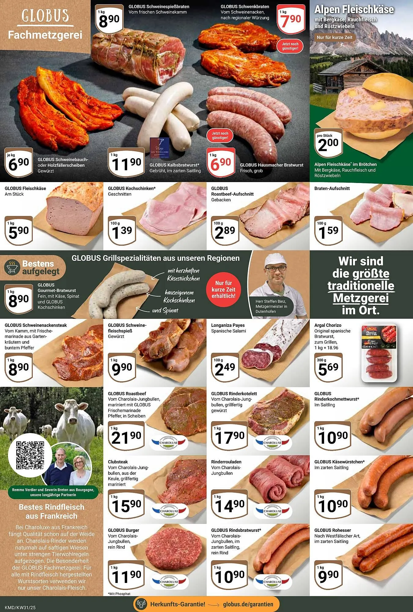 Globus Prospekt von 28. Juli bis 2. August 2025 - Prospekt seite 7